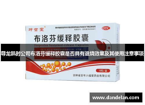 尊龙凯时公司布洛芬缓释胶囊是否具有退烧效果及其使用注意事项